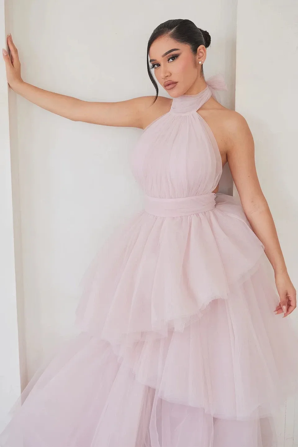 Blush Ariana Tulle Gown – XS image indicator(6)