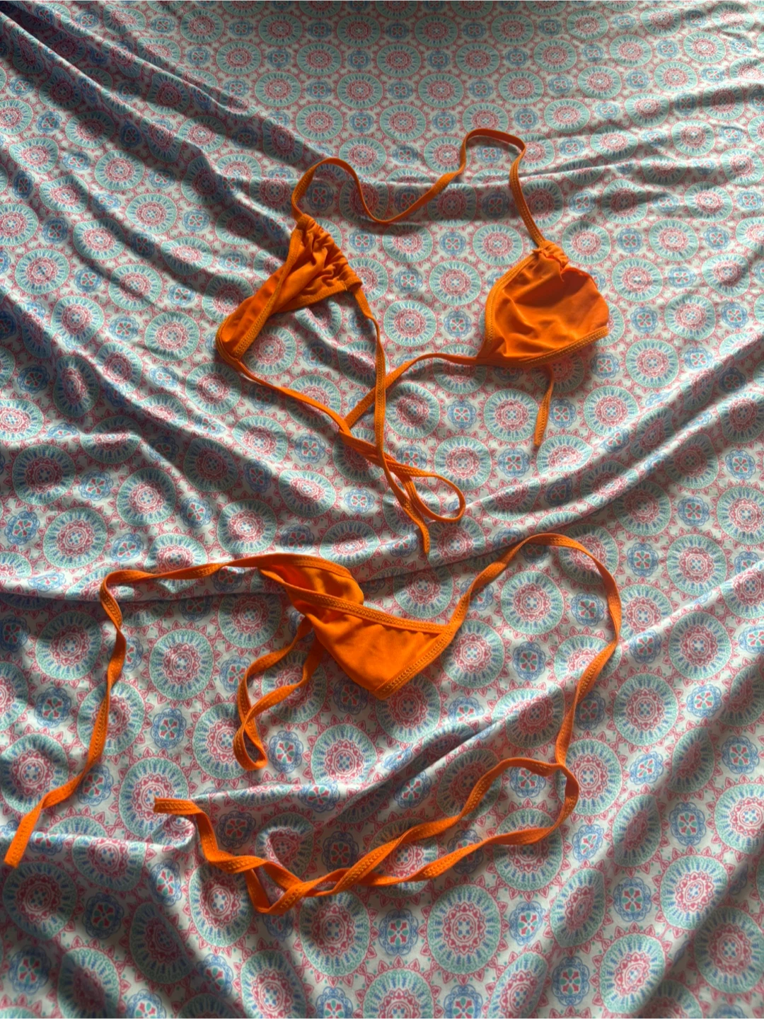 Orange Bikini Set