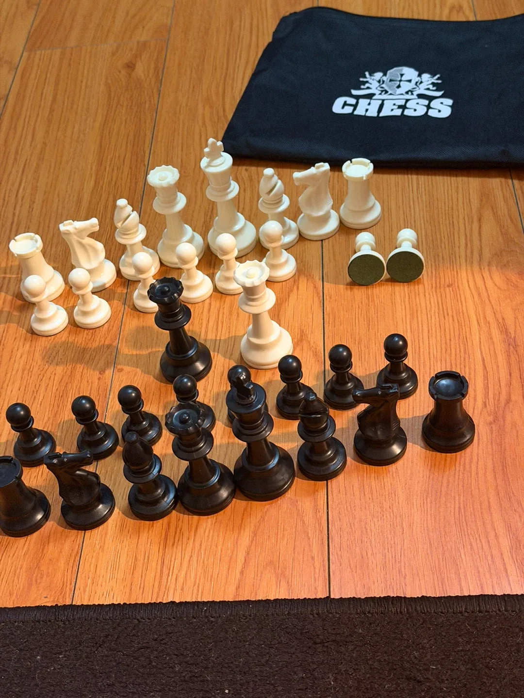 Chess Set with Carrying Bag