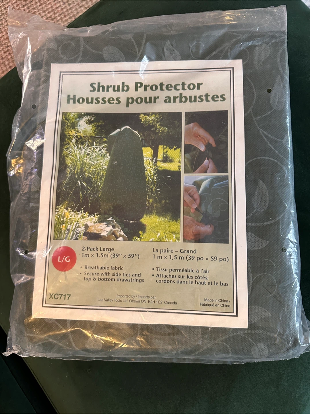 Shrub Protector - 2-Pack Large (39" x 59")