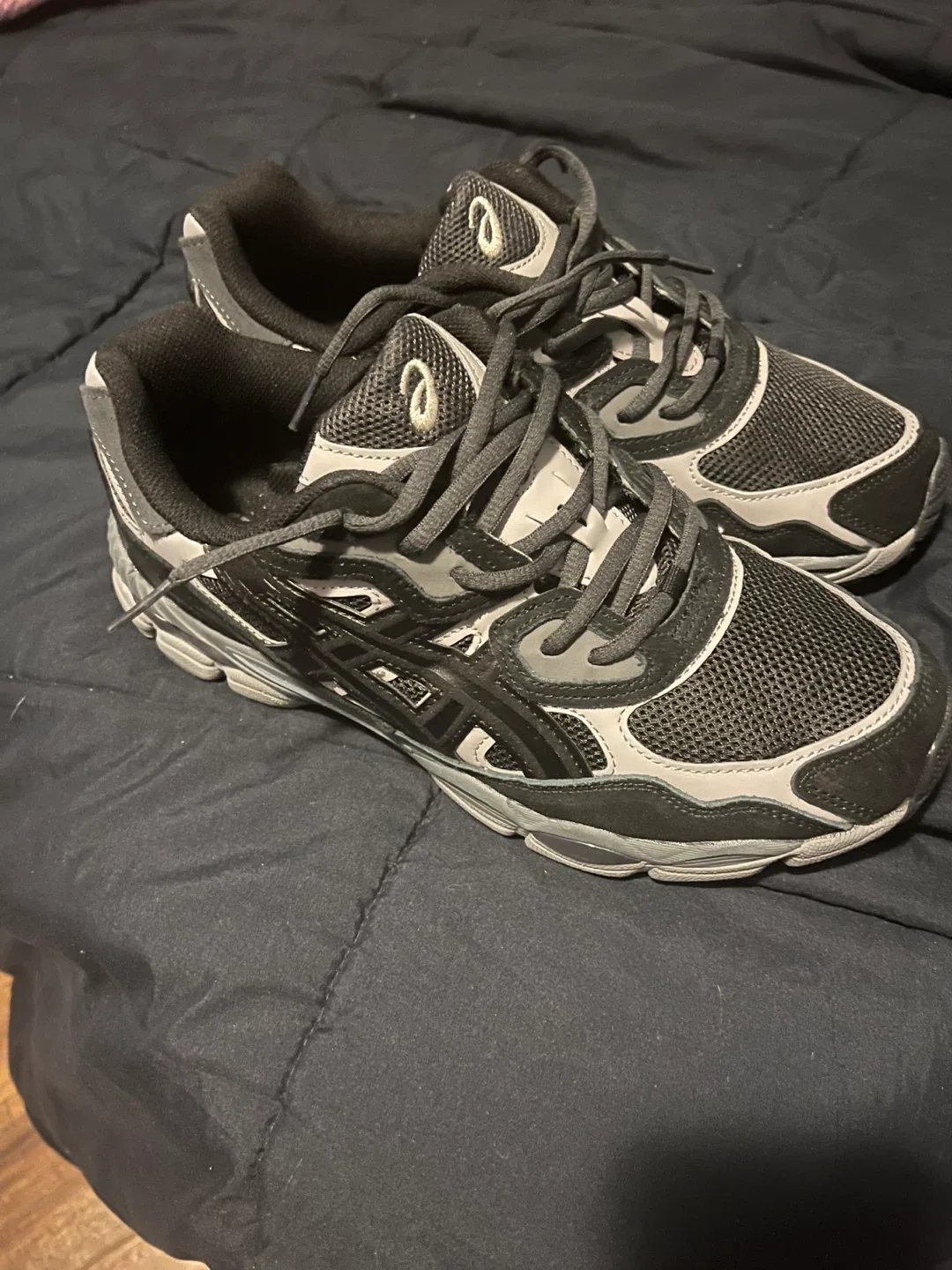 Asics Running Shoes - Black/Grey