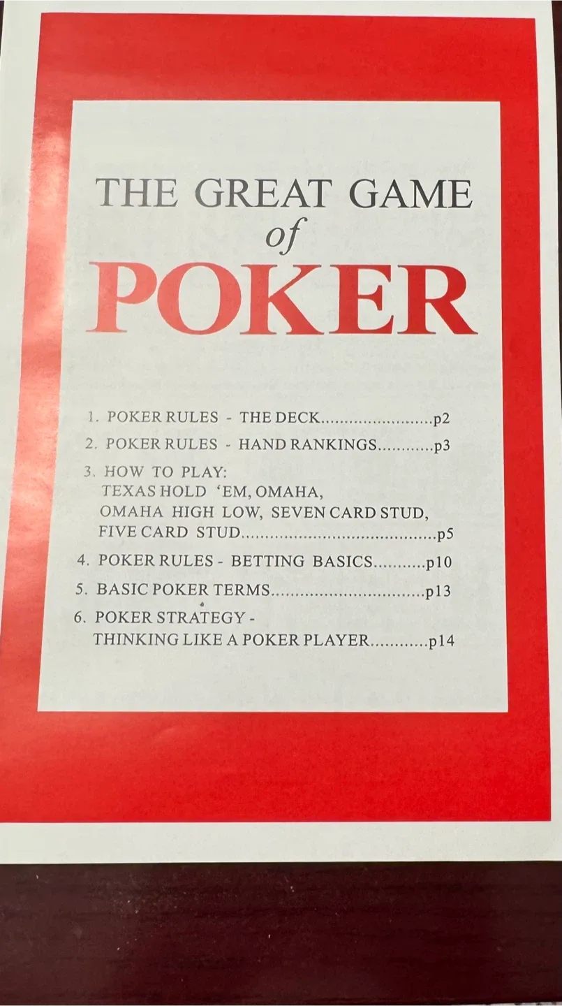 500 Piece Executive Poker Set with Case image indicator(4)