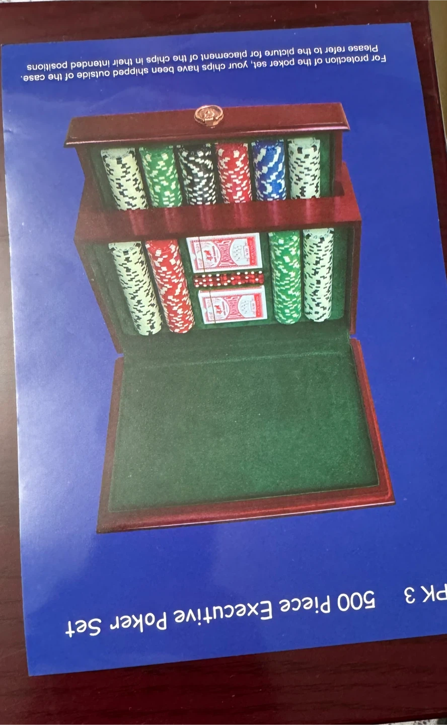 500 Piece Executive Poker Set with Case - photo 2