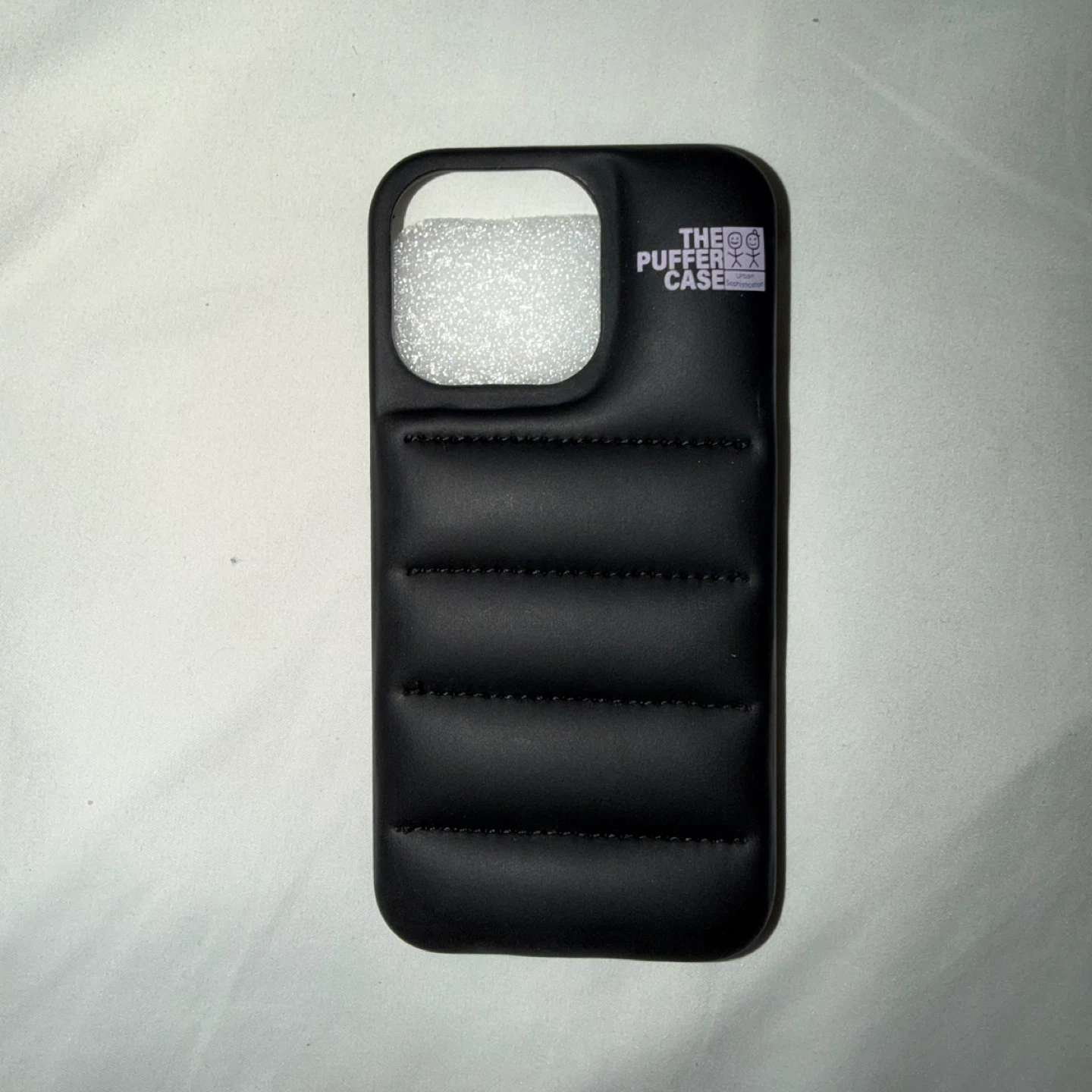 The Puffer Case iPhone 13 Pro - Black iPhone Case