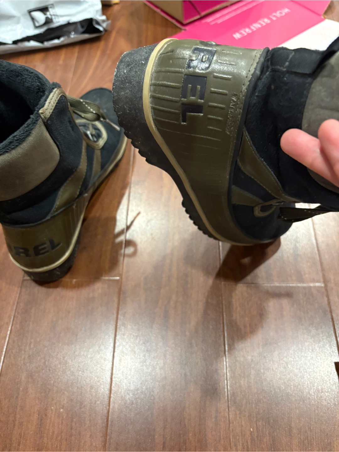 Sorel Black/Green Winter Boots - photo 4