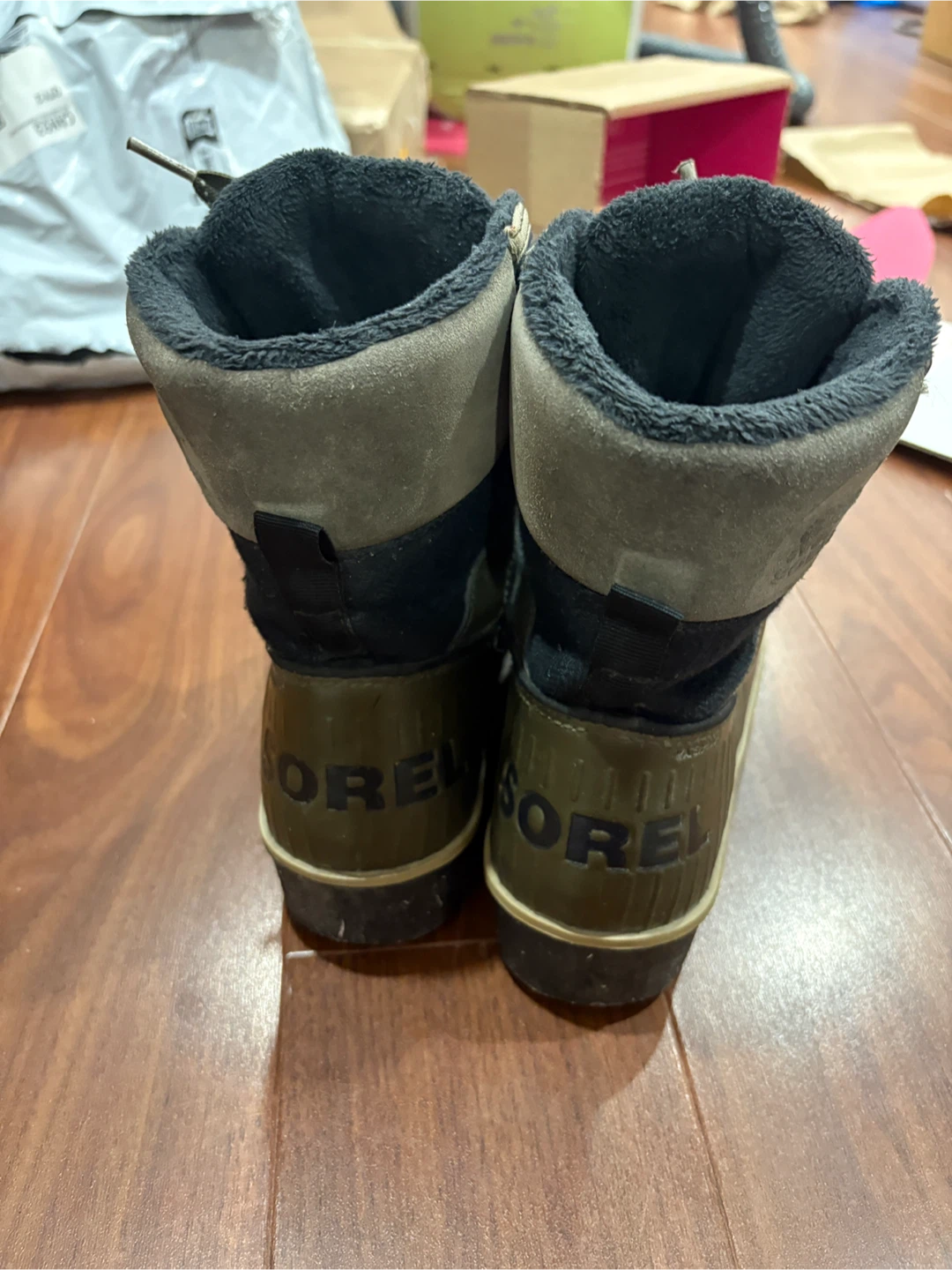 Sorel Black/Green Winter Boots - photo 3