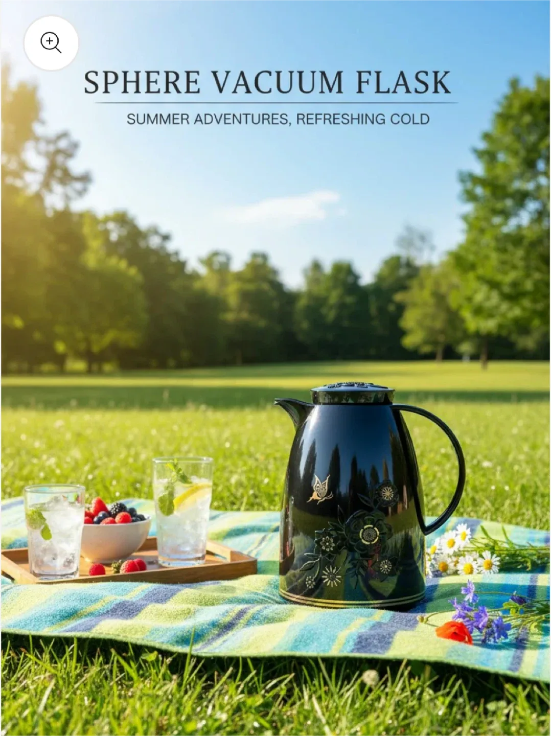 Sphere Vacuum Flask - Premium Quality image indicator(2)