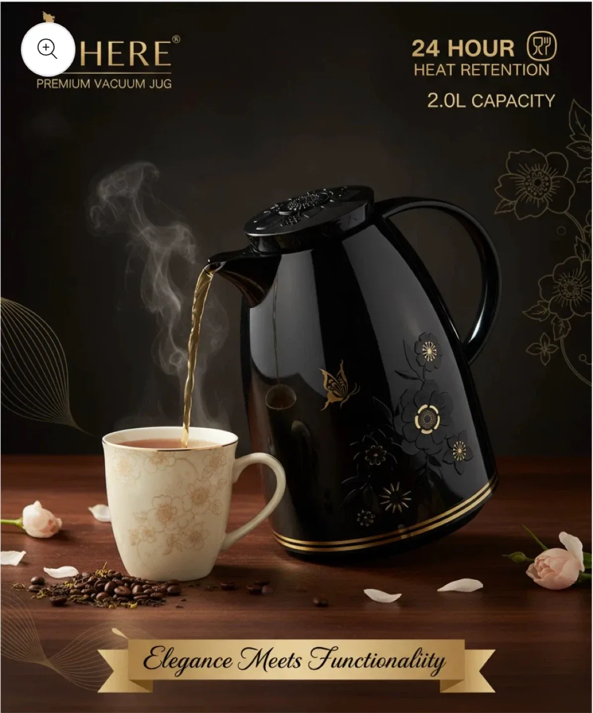 Sphere Vacuum Flask - Premium Quality image indicator(7)