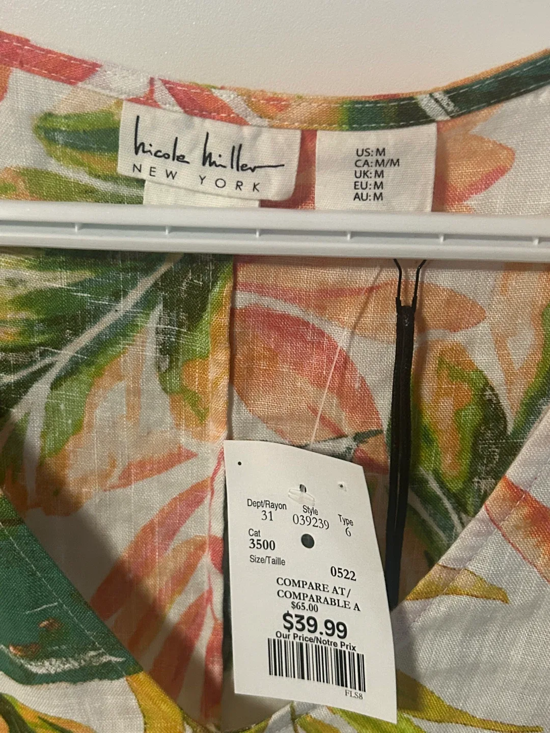 Nicole Miller New York Vacation Dress - Size M image indicator(2)