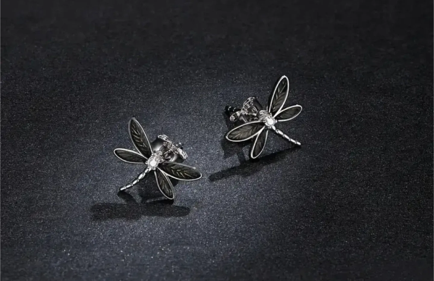 Flower & Dragonfly Drop/Stud Earrings