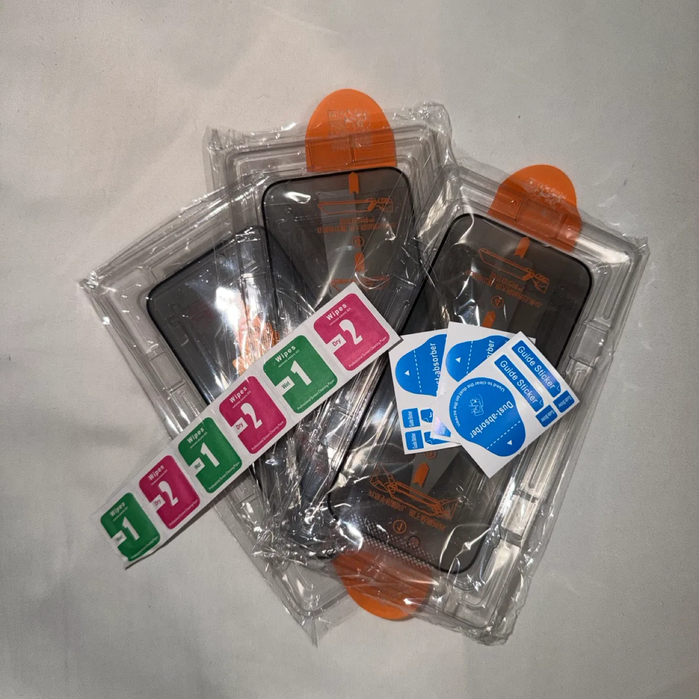 3pcs iPhone 16 Pro/iPhone 17 Pro Privacy Screen Protectors