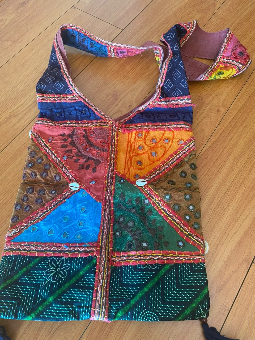 Handmade Patchwork Shoulder Bag