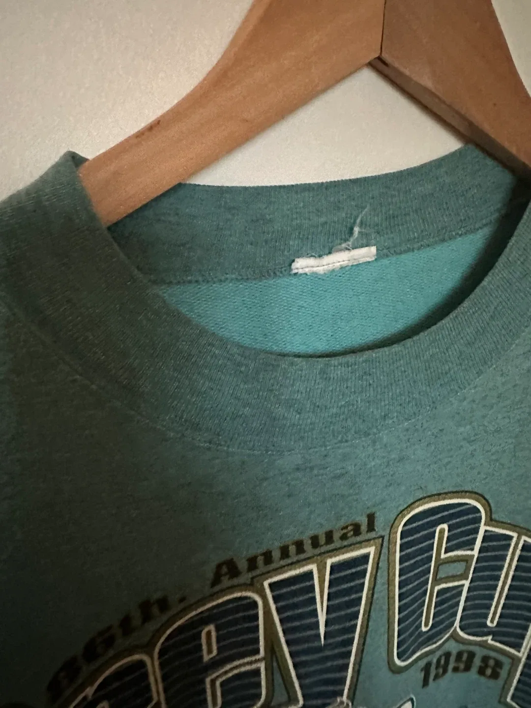 Vintage 1998 Grey Cup Crewneck Sweatshirt Calgary vs Hamilton image indicator(6)