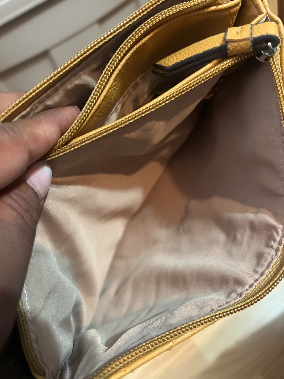 Nine West Crossbody Bag - Quilted Tan image indicator(3)