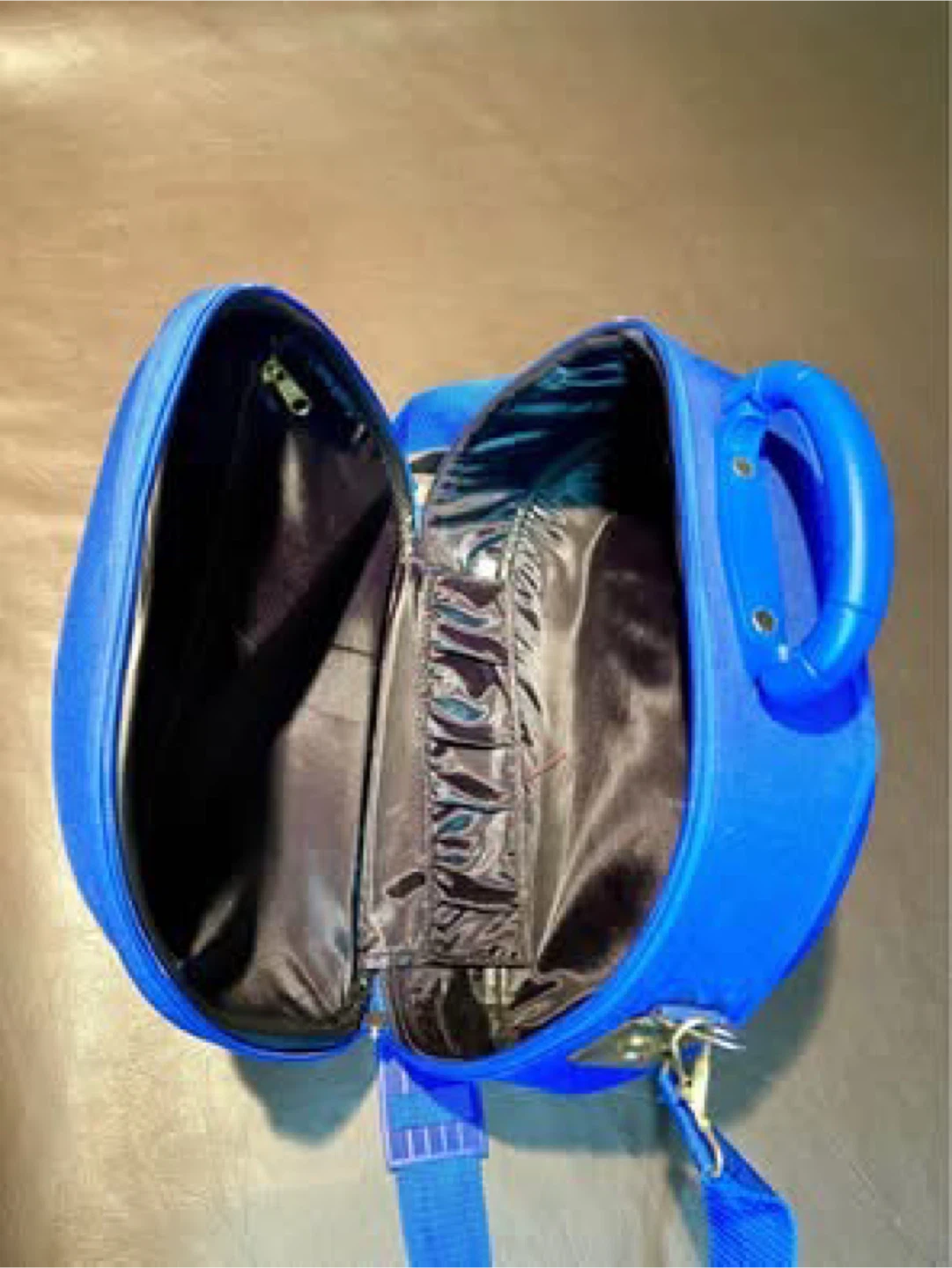 Italian Hardcover Blue Purse - photo 3