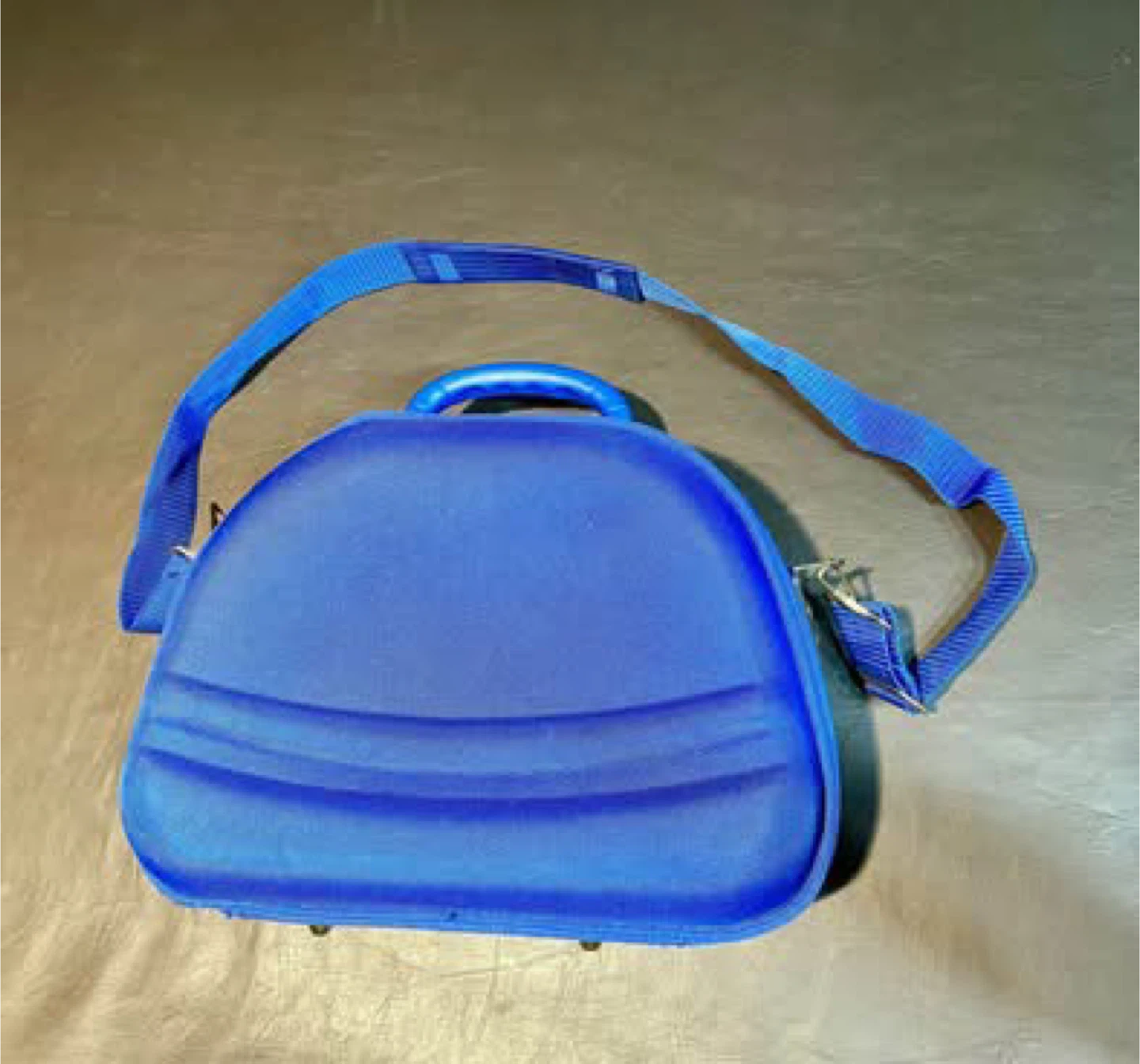 Italian Hardcover Blue Purse - photo 4