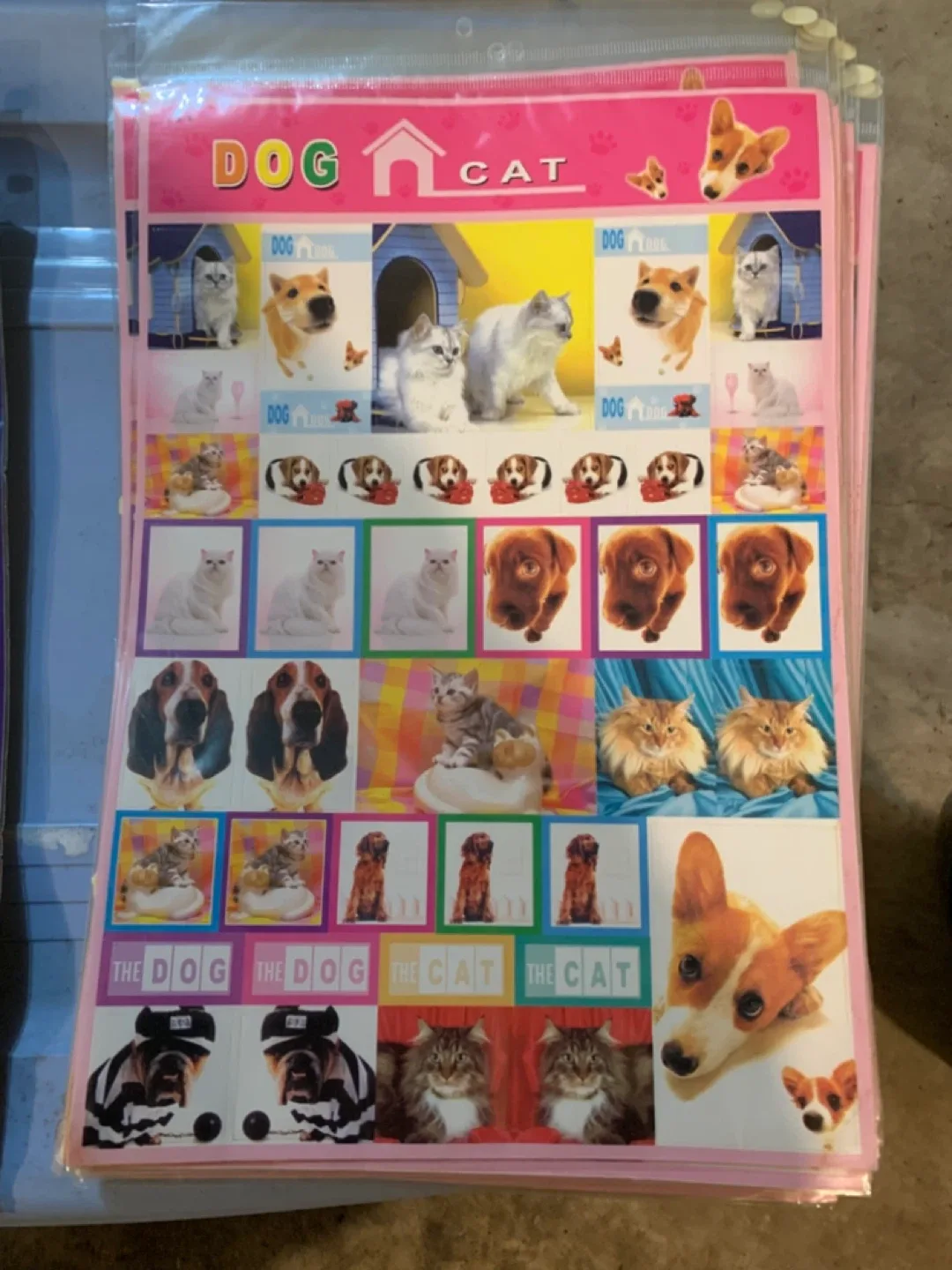 Case lot of 65 large sticker sheets image indicator(6)