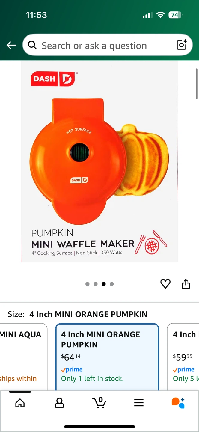 Mini Waffle Maker - photo 2