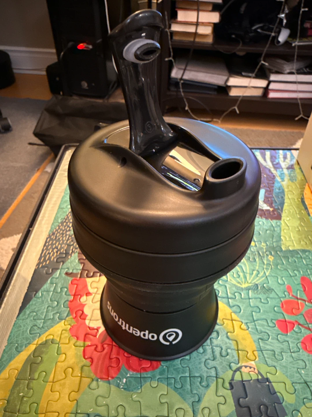 Operatrns Collapsible Water Bottle - Black