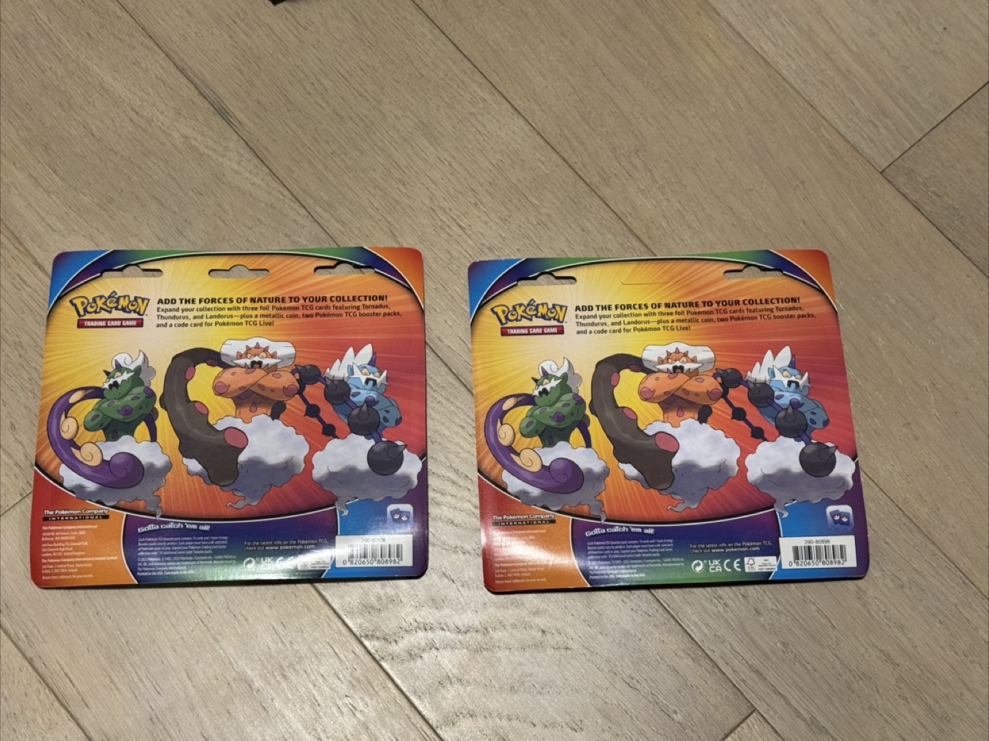Pokémon Tornadus, Thundurus & Landorus Cards 2 pack blister - photo 2