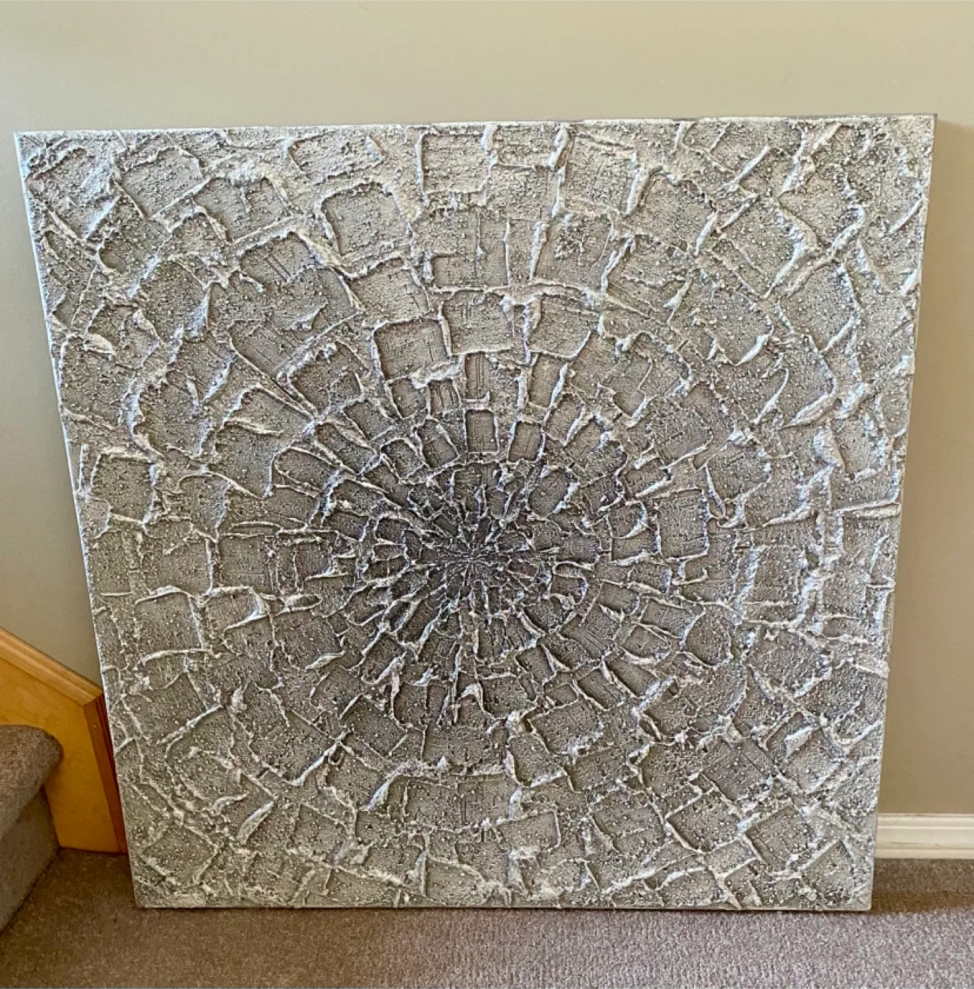 Textured Silver Wall Art image indicator(3)