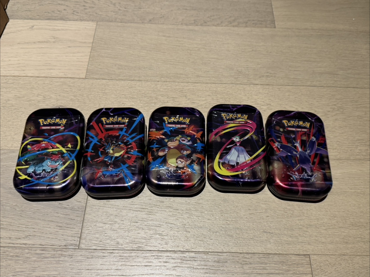 Mega evolution mega hero tins full set
