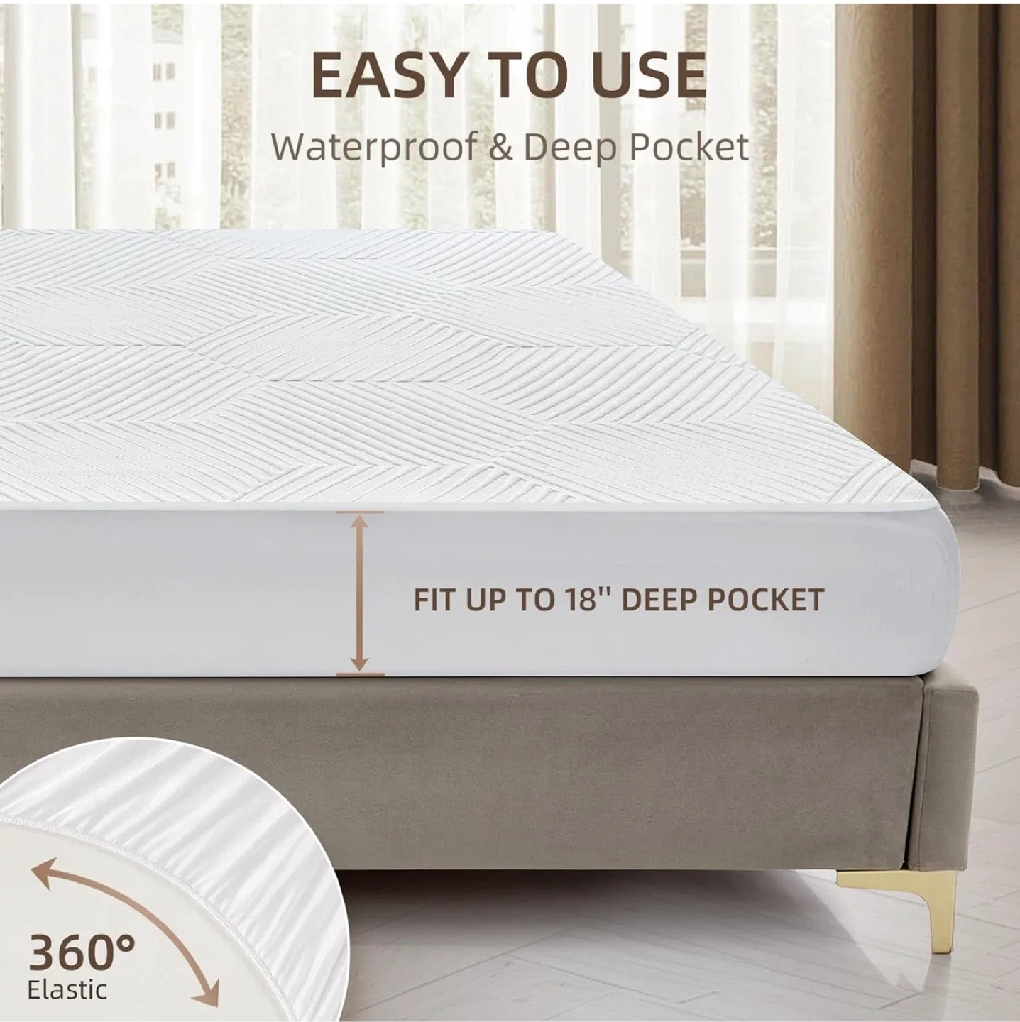 Caperia Heated Mattress Pad, 4 Zone Control image indicator(3)