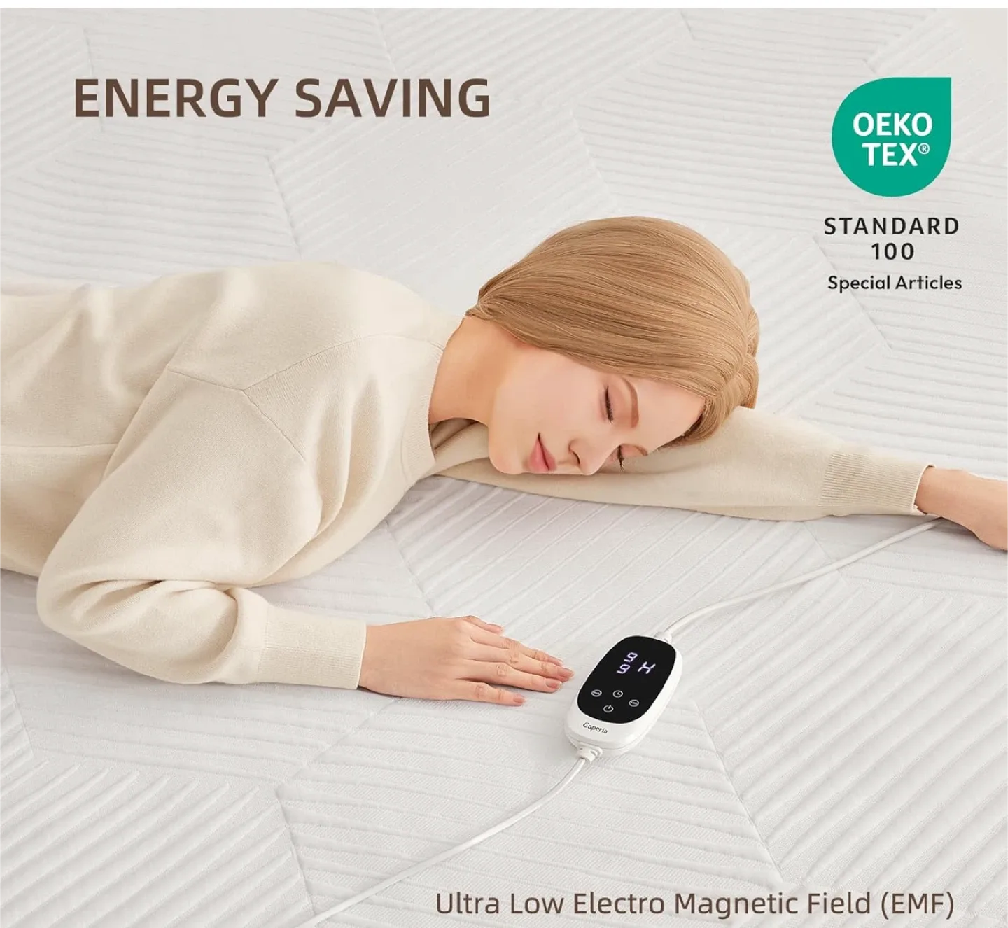 Caperia Heated Mattress Pad, 4 Zone Control image indicator(7)