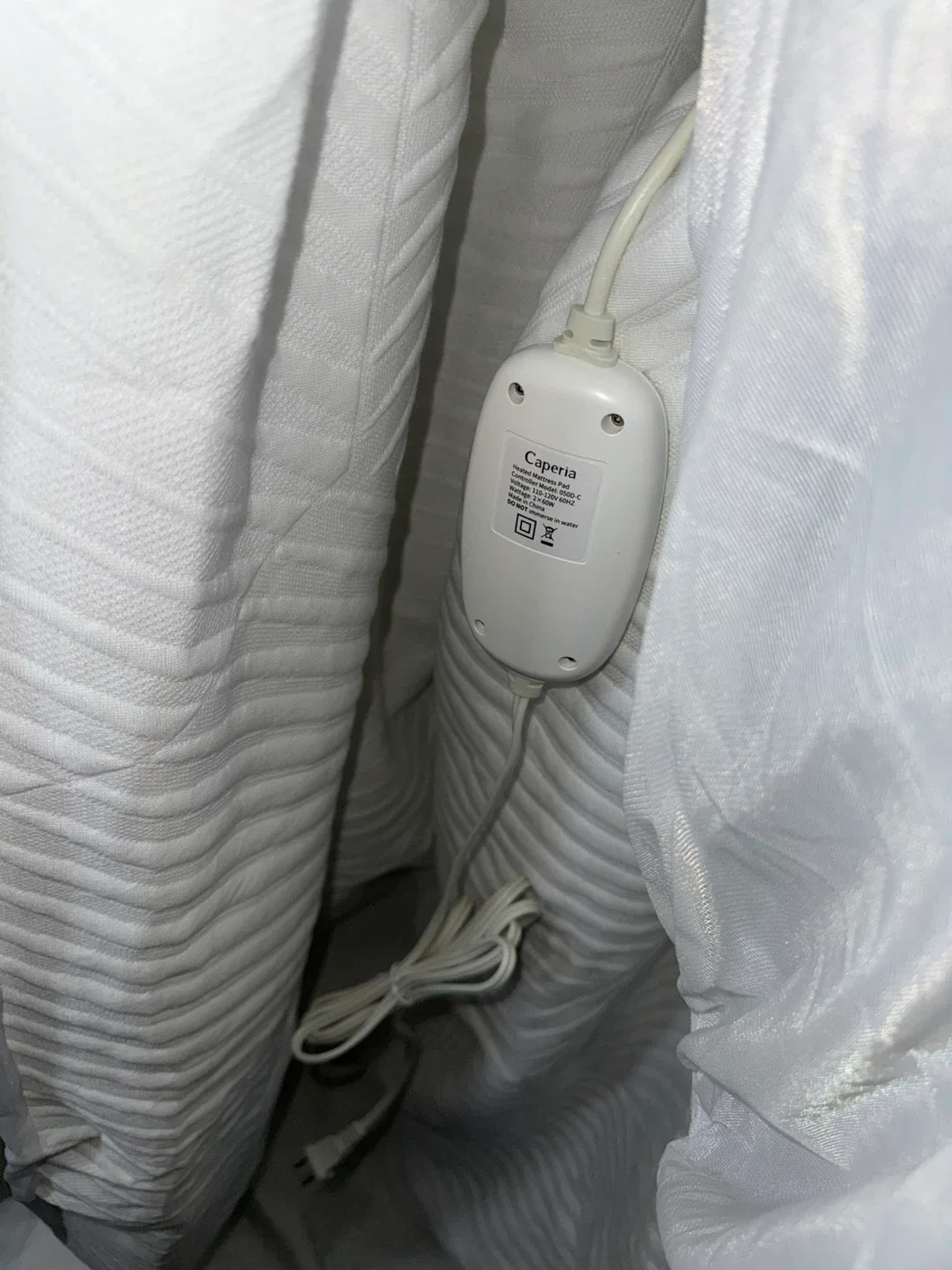 Caperia Heated Mattress Pad, 4 Zone Control image indicator(10)