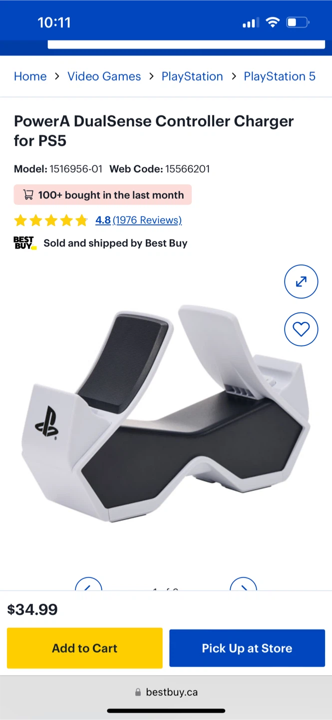 PowerA DualSense Controller Charger for PS5 - photo 2