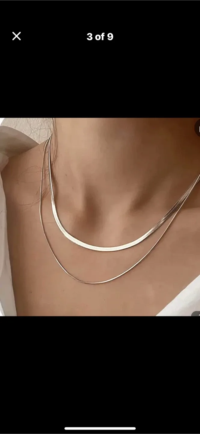 Gold Tone Disc Drop Earrings image indicator(6)