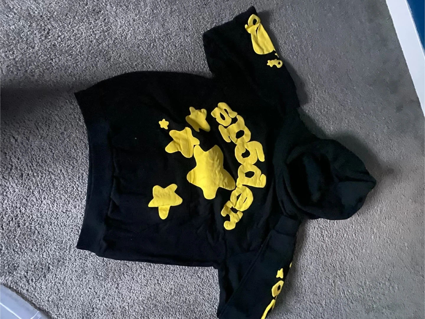 Sp5der Hoodie - Black, Size M - photo 3