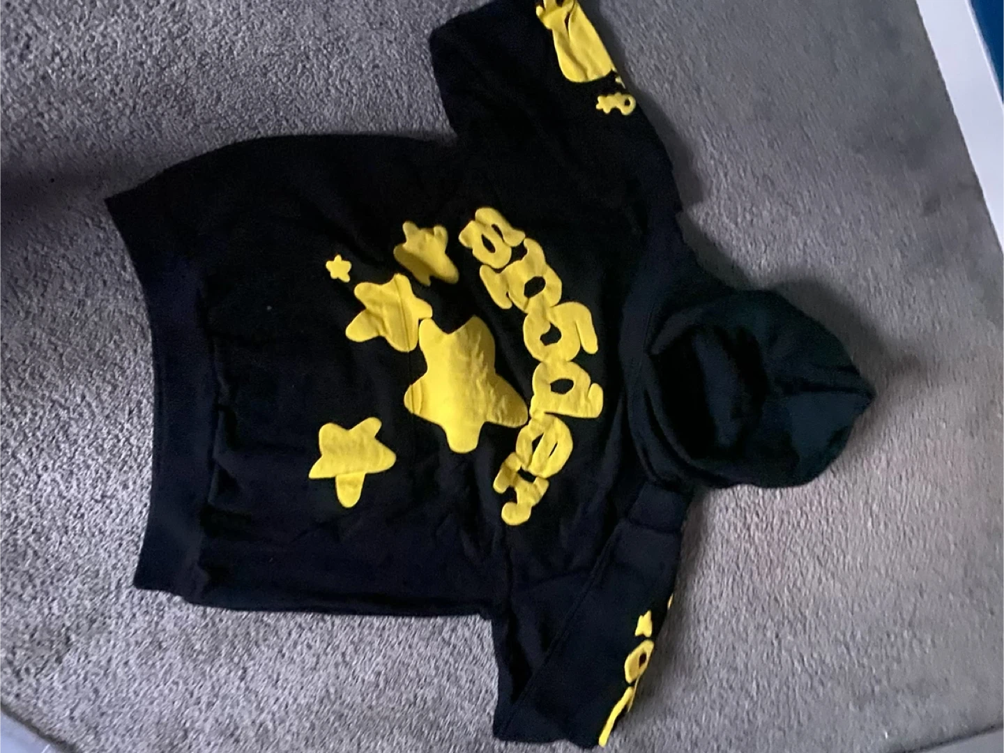 Sp5der Hoodie - Black, Size M - photo 4