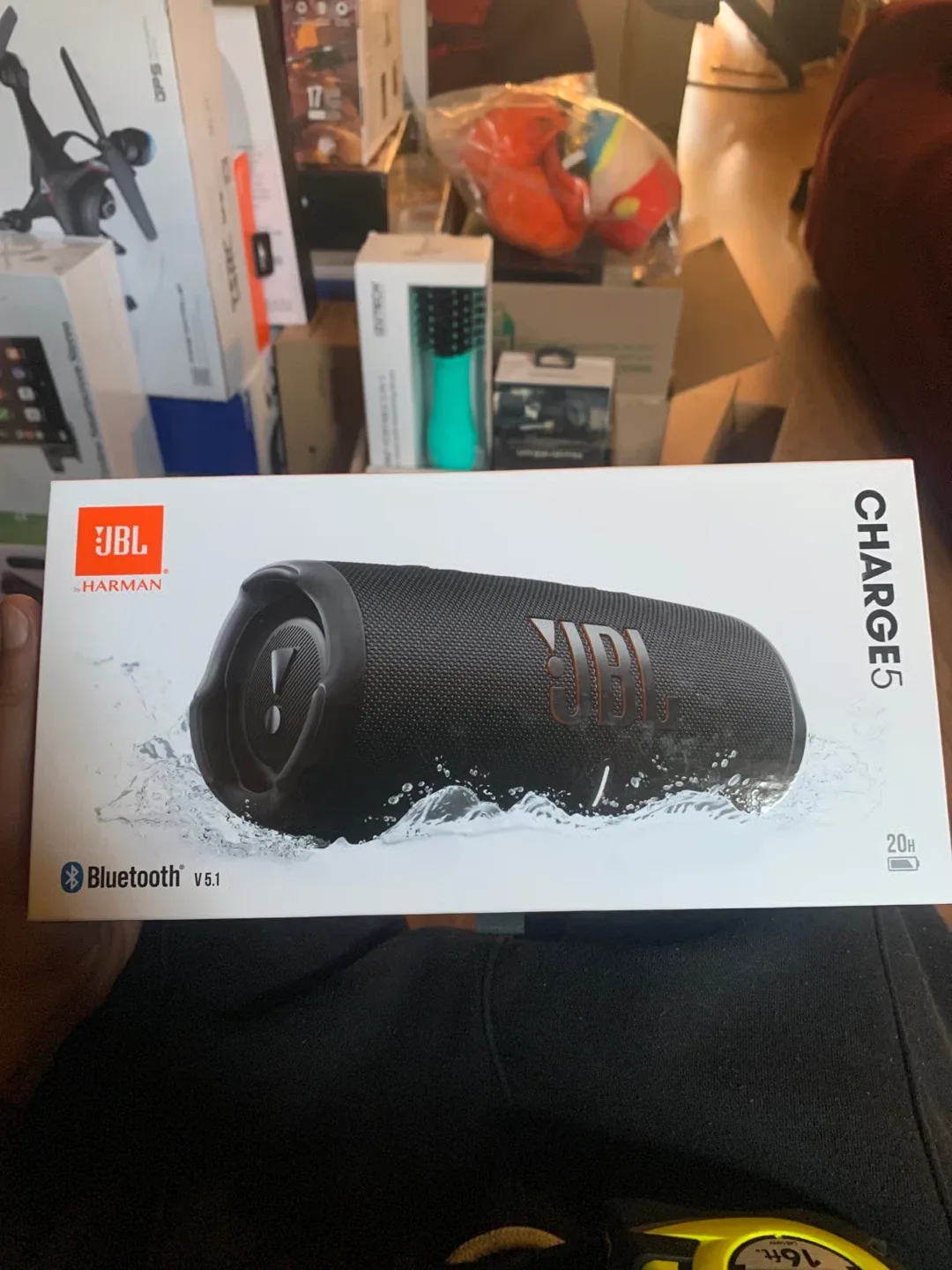 New JBL Charge 5 Portable Bluetooth Speaker image indicator(6)