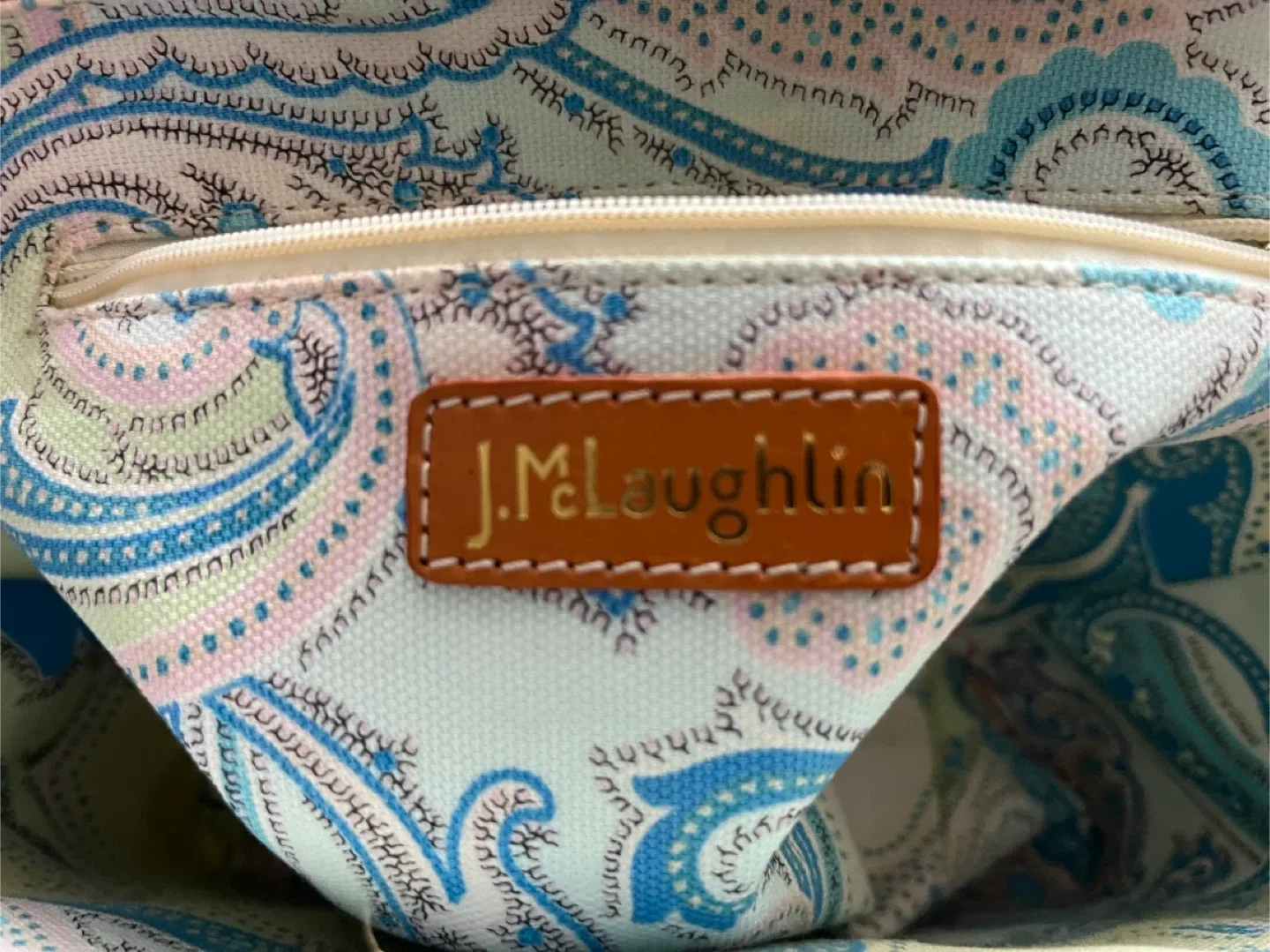 J.McLaughlin Wicker Satchel Bag image indicator(3)