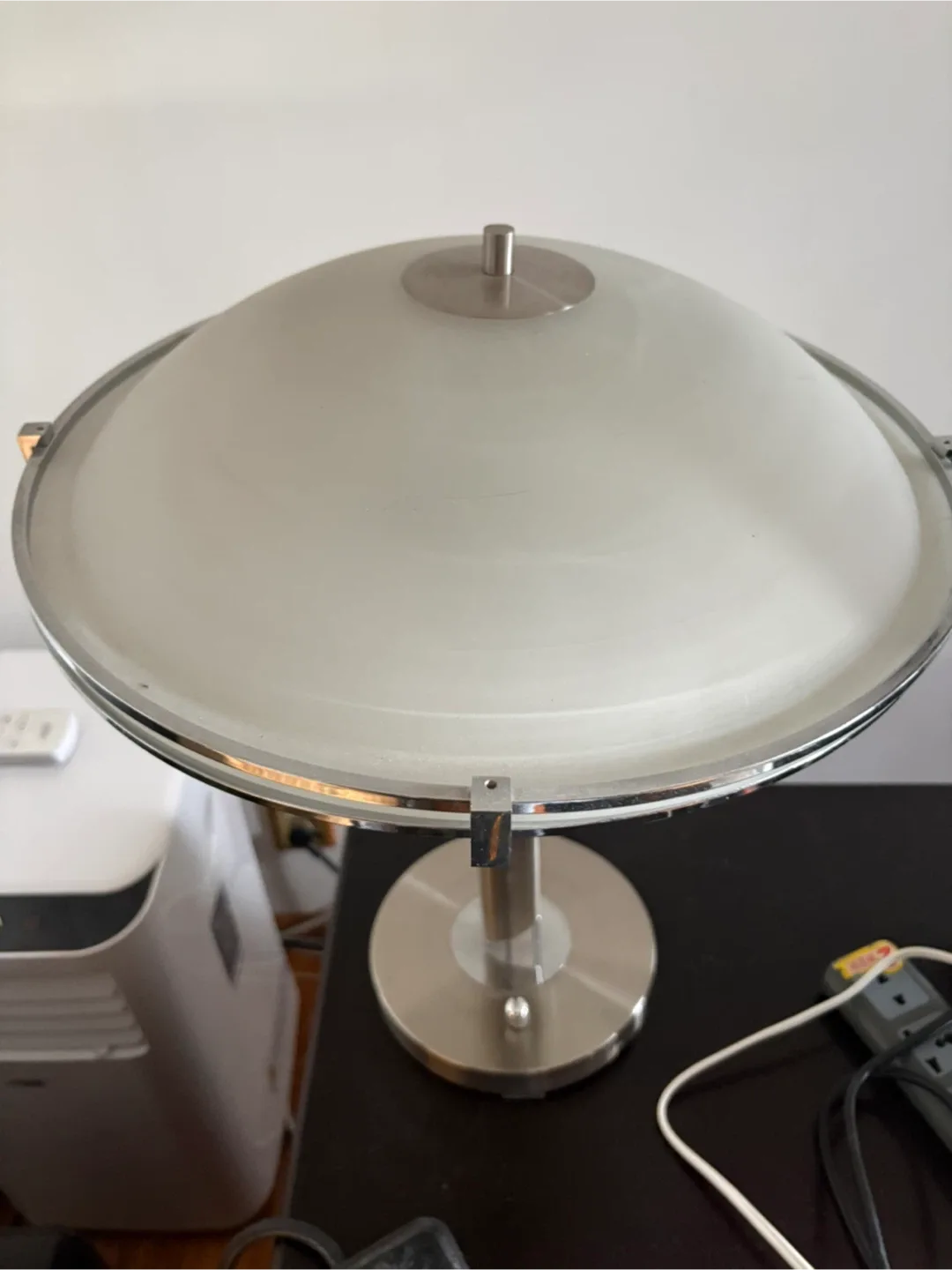 Silver Touch Table Lamp