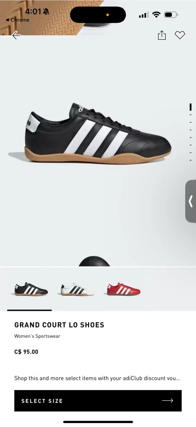 Adidas women’s Grand Court Lo Shoes - US 7.5 image indicator(3)