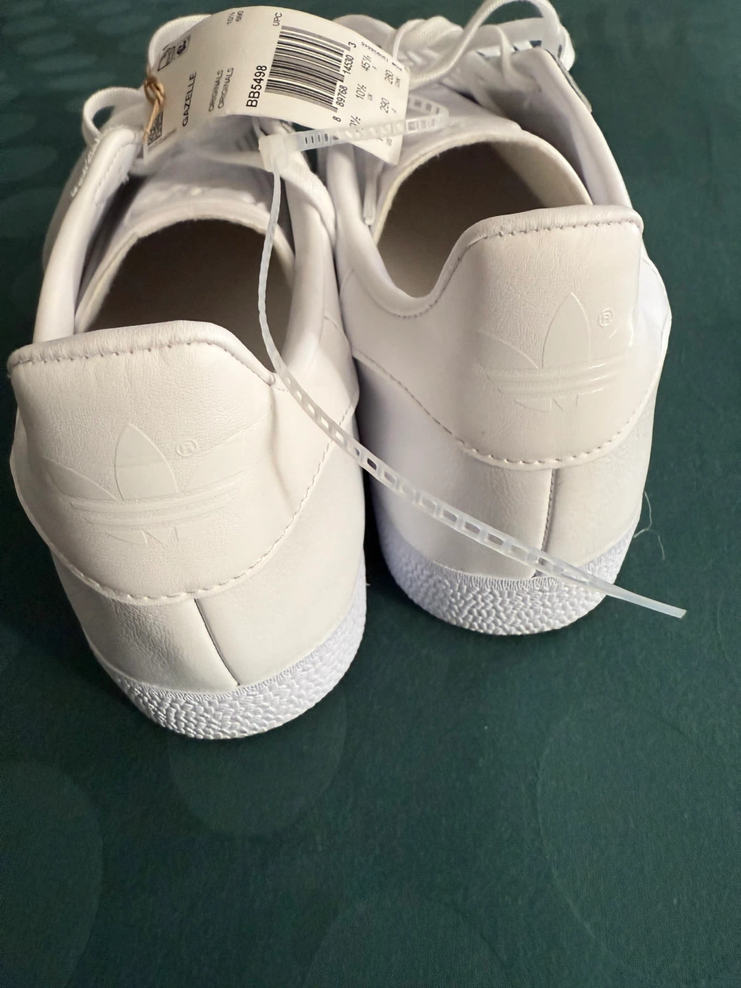 New Adidas Gazelle 'White Gold' - US(M) 11 - photo 2