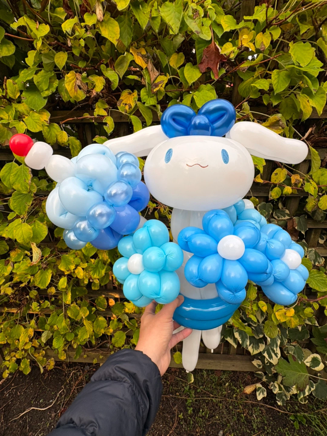 Handmade Cinnamoroll birthday grad balloon flower bouquet