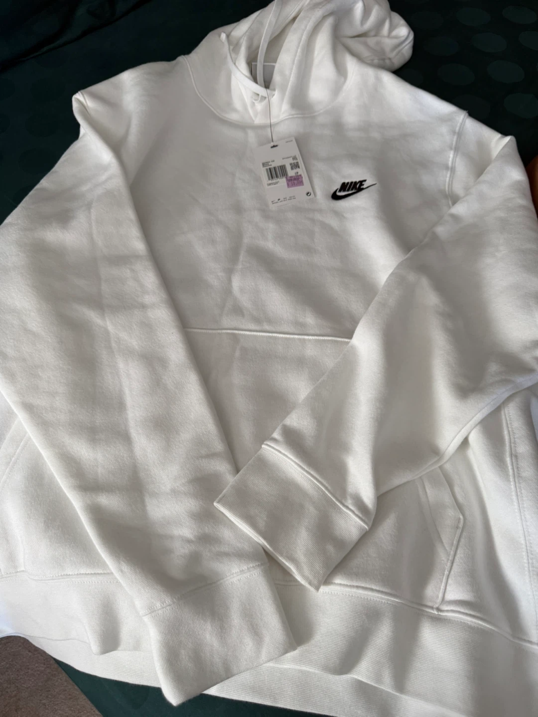 New Nike Club Fleece Pullover Hoodie XXL - photo 3
