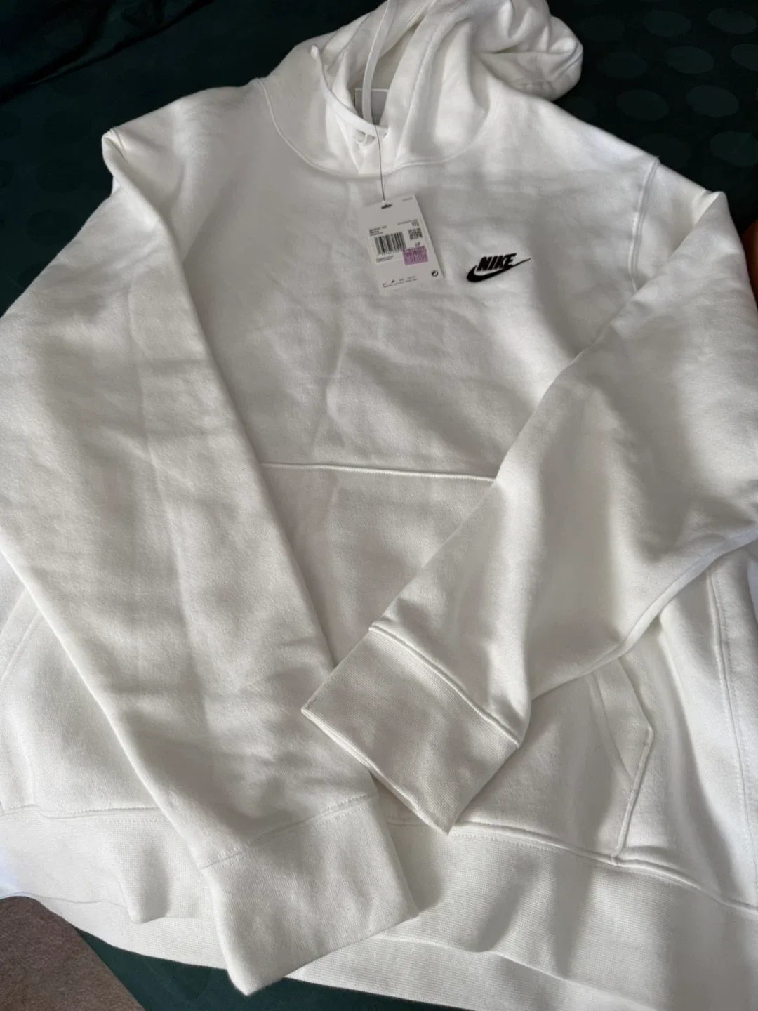 New Nike Club Fleece Pullover Hoodie XXL image indicator(3)