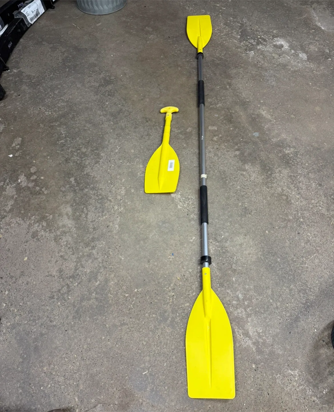 Adjustable Paddle and Two-Sided Kayak Paddle