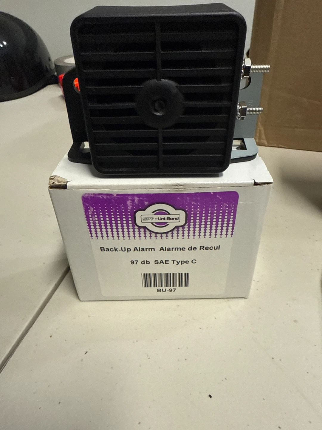 EPT Uni-Band BU-97 Back-Up Alarm - New in Box