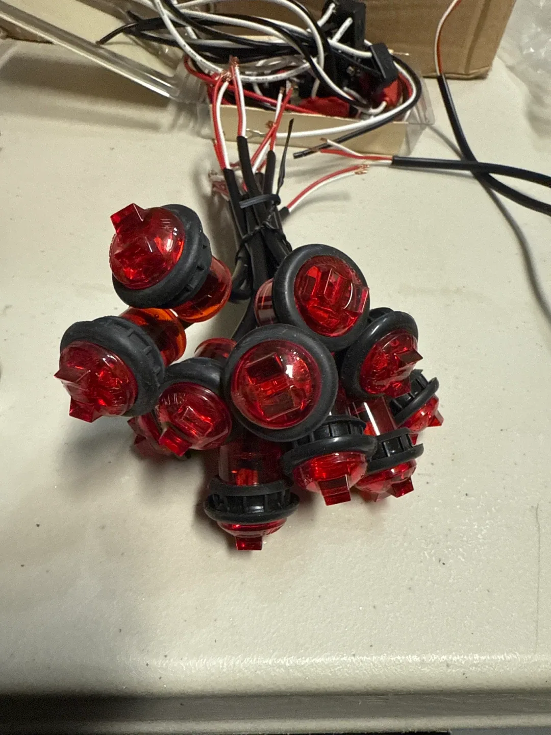 LED Trailer Marker Lights - Red, Yellow, White image indicator(3)