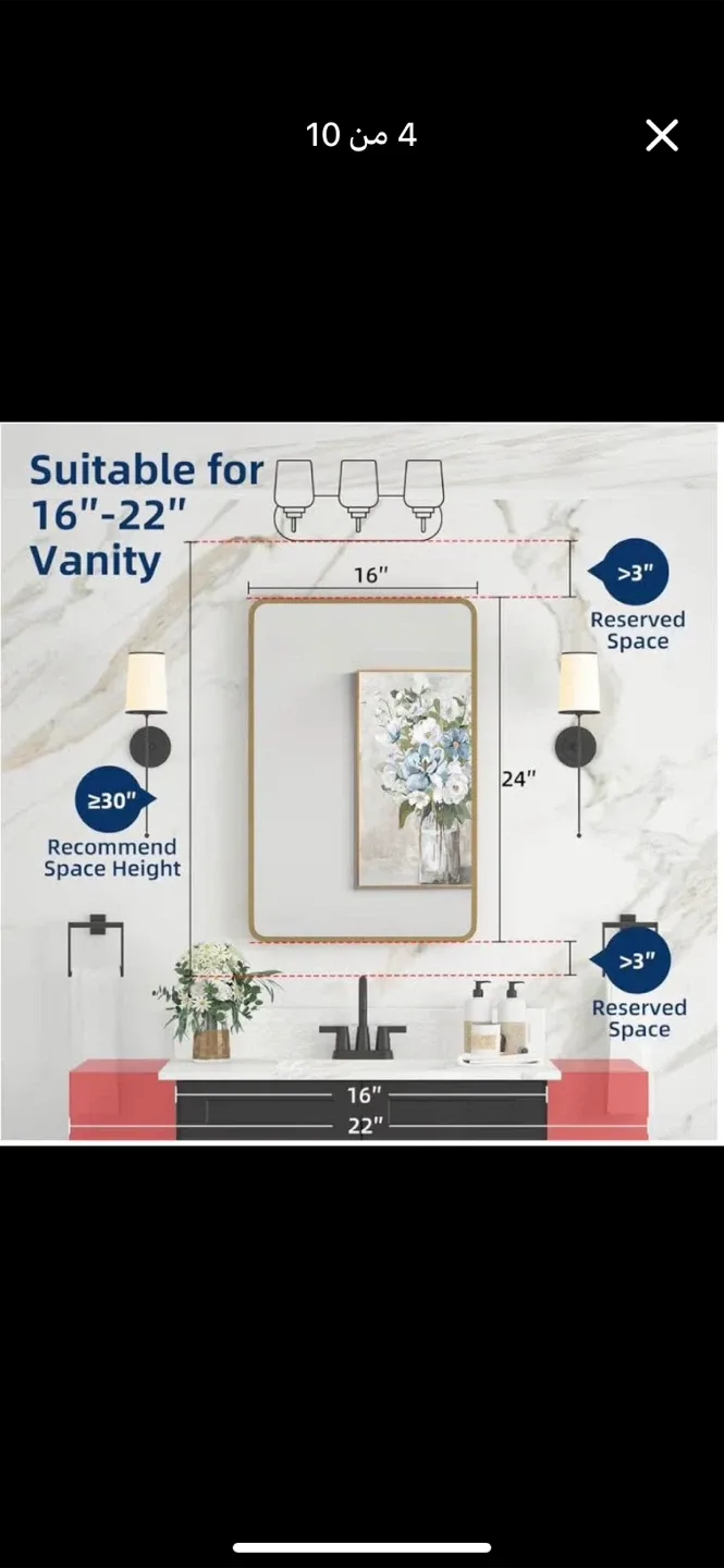 YTSMIR Bathroom Medicine Cabinet - New in Box image indicator(7)