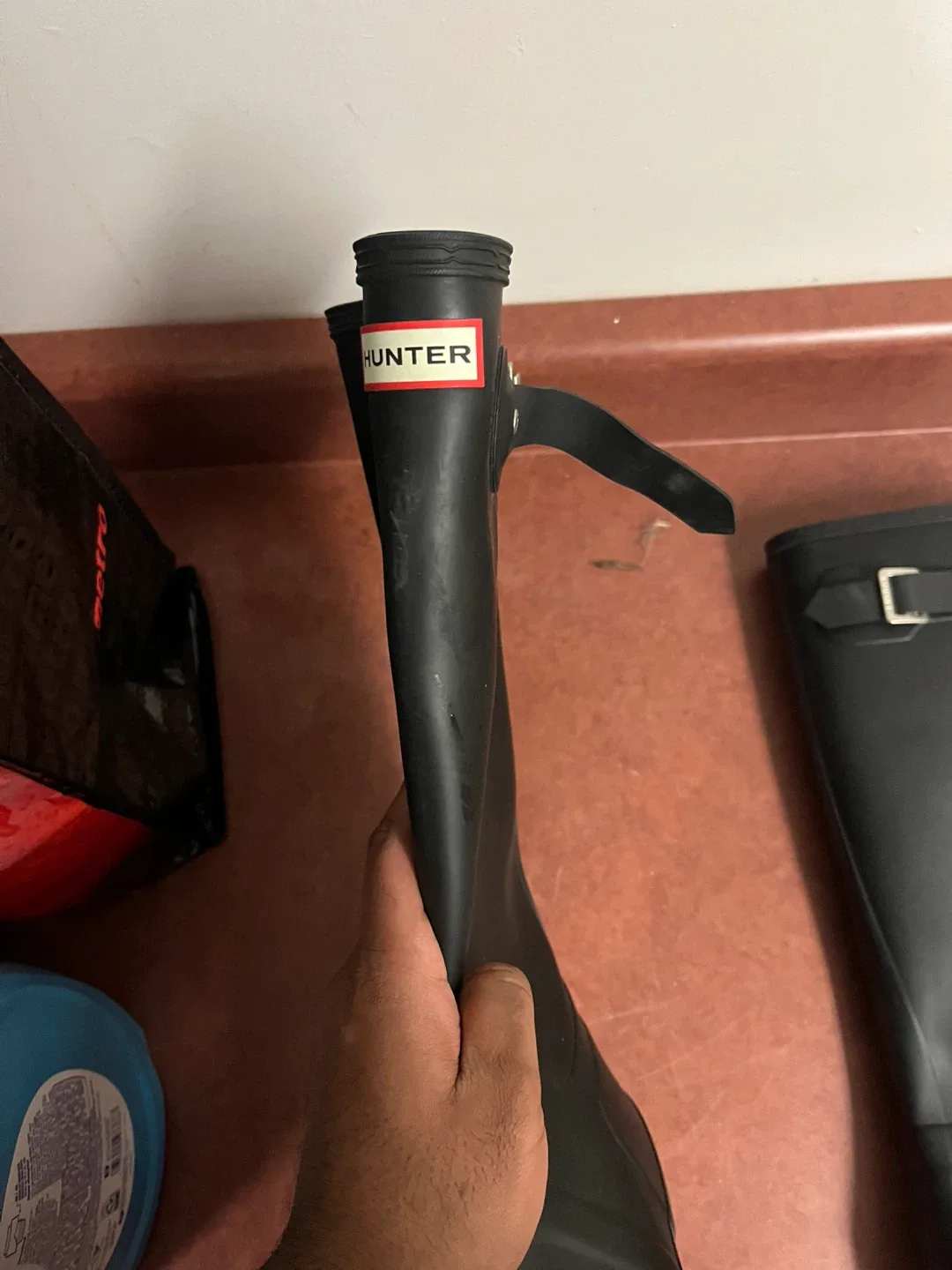 Hunter Rain Boots - Black, Size 11 US image indicator(2)