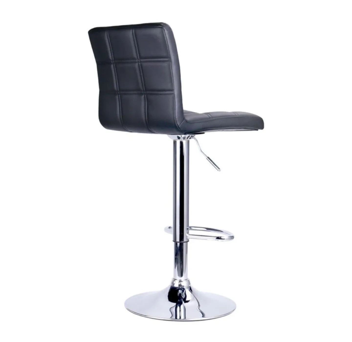 Black Adjustable Height Bar Stool image indicator(6)