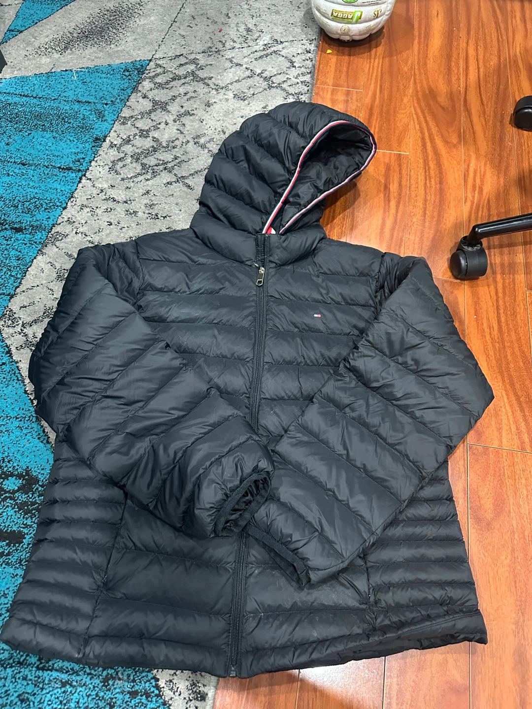 Tommy Hilfiger Black Puffer Jacket