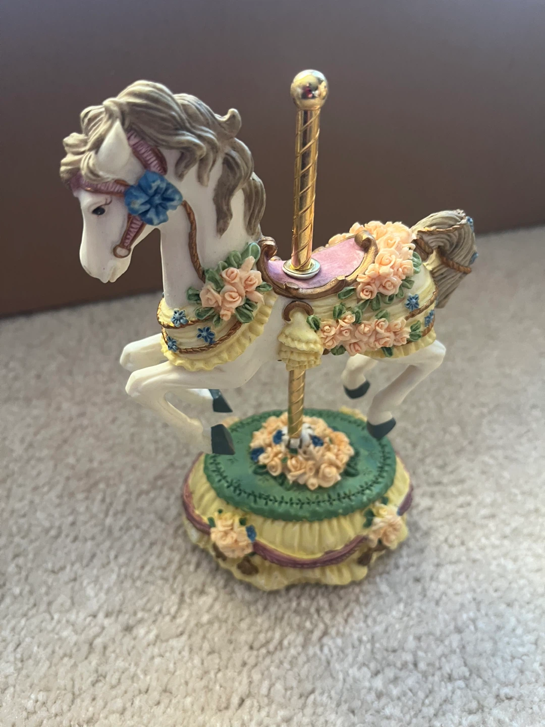 Heritage House Carousel Horse Figurine