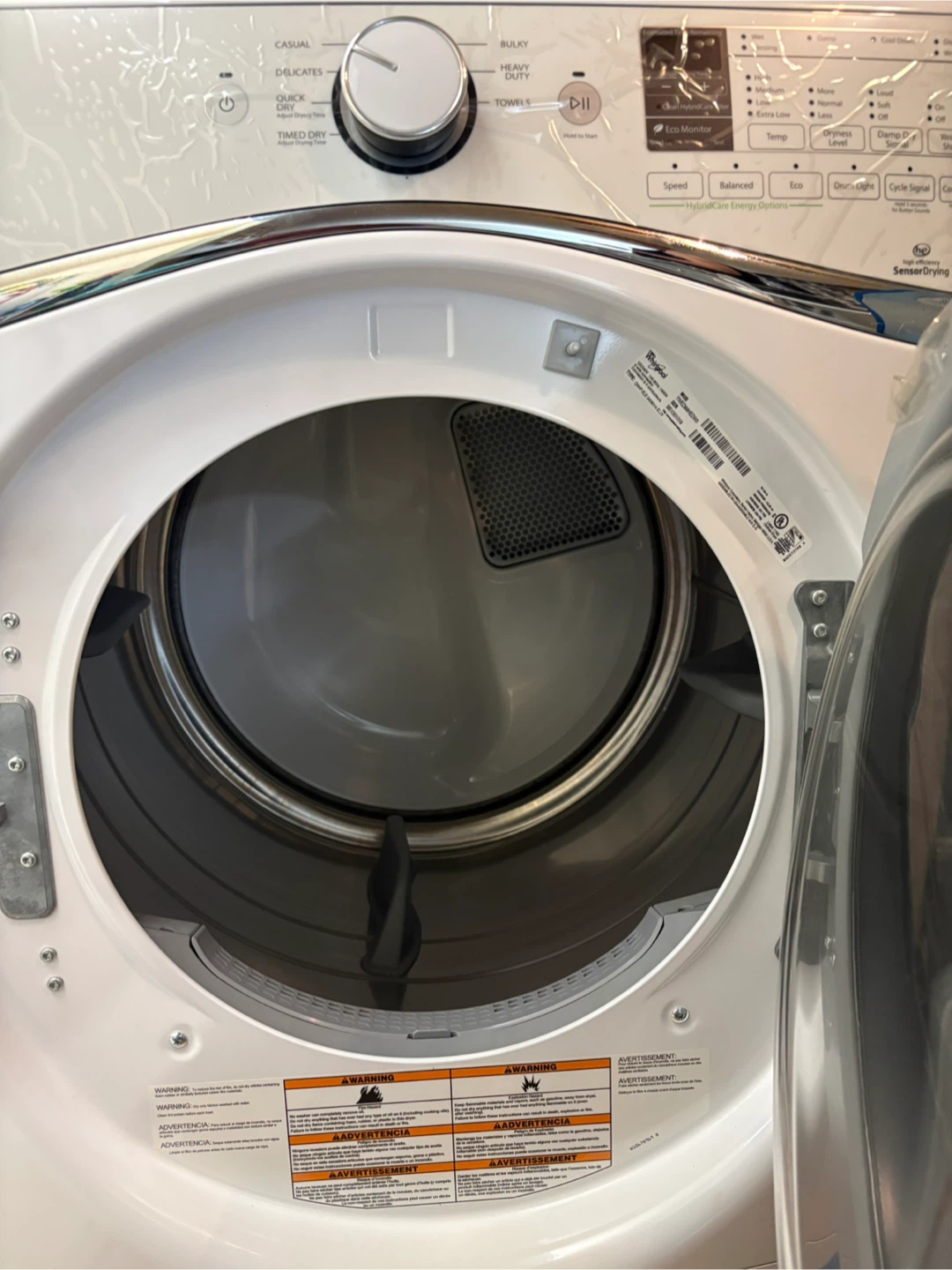 Whirlpool Duet HybridCare Dryer - photo 2